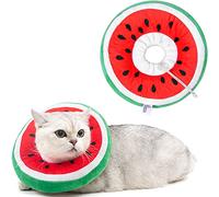 ANWA Adjustable Cat Cone Collar - Soft, Cute Recovery Collar for Kittens After Surgery