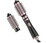 ANWA Hair Dryer Brush, 1000W 3-in-1 Rotating Blow Dryer with Detachable Brushes, Ceramic Coated Barrel for Salon-Quality Styling, Suitable for All Hair Types