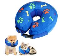 ANWA Inflatable Dog Collars for After Surgery, Adjustable Buster Collars for Dogs, Soft Dog Cone Alternative