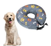 ANWA Inflatable Dog Collars for After Surgery, Adjustable Buster Collars for Dogs, Soft Dog Cone Alternative