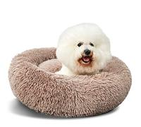 ANWA Washable Dog Round Bed Small, Donut Dog Bed Small Dog, Comfy Dog Calming Bed