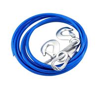 Anwangda Easy Quick Fit Breakaway Cable, 1m 3t Heavy Duty Trailer Safety Cable with 2 Carabiners for All Common Braked Trailers, Caravans, Motorhomes, Boats