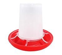 Anwangda Small Chicken Feeder Chicken Food Dispenser Plastic Poultry Feeder Automatic Food Dispenser Tool for Chicken, Duck, Pigeon, Goose, Small Poultry, 4 * 2.87 * 1.7inch (size:Food Feeder)