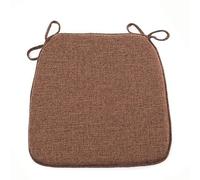 ANWEALTH Chair Pads for Dining Chairs with Ties Seat Cushions for Kitchen Chairs Farmhouse Dining Room Chair Cushions Non Slip Thick Washable Chair Cushion Pads(02, 1pc:40x38cm/16x15in)