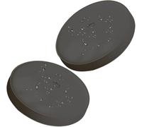 ANWEALTH Round Outdoor Bistro Chair Cushions Set of 2/4 11/15/13 Thick Round Seat Cushions Waterproof Round Patio Chair Pads for Outdoor Furniture(C8,30cm/11in 2pcs)