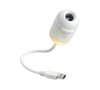 anwhriet 2-in-1 USB Galaxie Star Projector Night Light, Touch Control Adjustable Brightness Starry Sky Galaxie Projector, 360° Bendable Eye-Friendly Night Lamp for Kids Bedroom Car Home Decor A