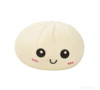 anwhriet Cartoon Steamed Bun Squeeze Ball, Stress Relief Squashy Gadgets, Portable Decompression Sensory Gift, Soft TPR Decompression Dough, Cute Steamed Bun Fidget for Office Workers, Home Relax L A