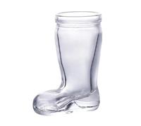 anwhriet Novelty Body Shaped Mini Shot Glasses, Clear Thick Base Whiskey Vodka Cups, Creative Art Design Small Drinking Glassware for Home Bar Party Gathering Drink Lovers Gift E
