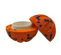anwhriet Smart Interactive Dog Ball Toy, Auto Bouncing & Rolling Vibrating Ball with 3 Modes, Chew Resistant E-TPU Pet Toy, IPX7 Waterproof, for Medium/Large Dogs Orange B