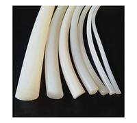 ANWUYANG 1m Silicone Rubber Cord, 1.5mm 2mm 3mm 6mm 8mm 10mm 16mm White Seal O Ring Cord, 1PCS (Length : 1M, Thickness : 3mm)