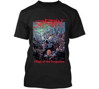 ANXIAOER Suffocation Effigy of The Forgotten American Death Metal Band T-Shirt Black XL