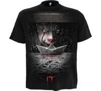 ANXIAOER Wb Horror It Storm Drain T Shirt Shirts for Men Black 3XL