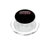 Anxiety Anxious Fear Mental Health Professional Overthinker PopSockets PopGrip for MagSafe