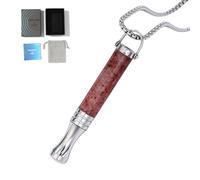 Anxiety Breathing Necklace with Resistance Breathing Exercises Meditation Portable Wellness Gift for Women Men (Style 5)