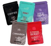 Anxiety Breathing Necklace with Resistance Breathing Exercises Meditation Portable Wellness Gift for Women Men (Cotton Core & 5 Flavors)