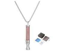 Anxiety Breathing Necklace with Resistance Filter, Breathlace 2.0 Flavoured Air Breathlace, Natural Essential Oil Stress Anxiety Relief Chain for Adults