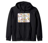 Anxiety Club Member Membership Card Cute Funny Introvert Zip Hoodie