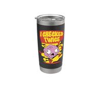 Anxiety Disorder I Checked Twice Stainless Steel Insulated Tumbler