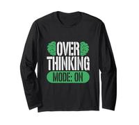 Anxiety Disorder Overthinking Mode On Long Sleeve T-Shirt