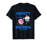 Anxiety in the Streets Insomnia in the Sheets T-Shirt
