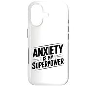Anxiety is My Superpower Motivational Quote Case for iPhone 17