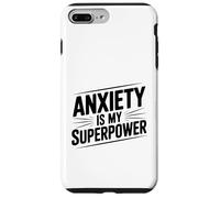 Anxiety is My Superpower Motivational Quote Case for iPhone 7 Plus/8 Plus