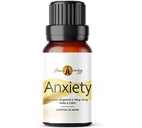 Anxiety Life Essential Oil 10ml | Lavender, Bergamot & Ylang Ylang Pure & Natural Essential Oils | Aromatherapy Home Diffuser, Oil Burner, Massage, Candle Making, Bath