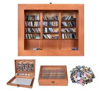 Anxiety Mini Bookshelf, Small Bookshelf Mini Books Ornament, Miniature Book Display Shelf with 200Pcs Mini Books, Funny Gifts for Book Lovers, Home Room Living Office Bookshelf Decor -25*20*7cm