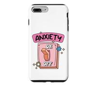 Anxiety Off Switch Mental Health Humor Case for iPhone 7 Plus/8 Plus