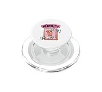 Anxiety Off Switch Mental Health Humor PopSockets PopGrip for MagSafe