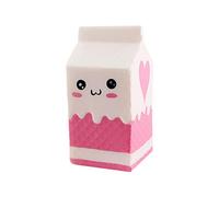 Anxiety Relie Tool Adult Carton Toy Resilience And Decompression For Children Slow Simulation Milk Toy Glowing in the Dark Squishi (AS SHOW, One Size)