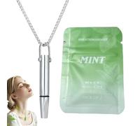 Anxiety Relief Necklace with Re/sistance Filter,Breathing Necklace for Women & Adults,Nat/ural Essential Oil Anxiety Relief,Bre/athing Neckla/ce with Fil/ter Relief Set