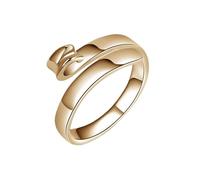 Anxiety Ring Girls Open Yarn Finger Holder Adjustable Crochet Tension Ring Yarn Tension Ring For Crochet Finger Release Knitting Craft Accessories Tools For Mother Teen Girl (Rose Gold, One Size)