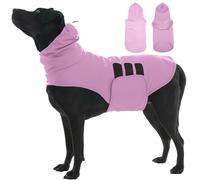 Anxiety Shirt for Large Dogs -XL,Adjustable Chest | Hood Covers The Neck,Labrador Soft Lightweight Calming Shirt for Lightningstorms,Separation,Home Alone,Purple