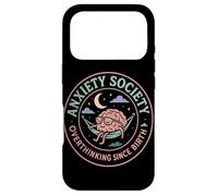 Anxiety Society Overthinking Since Birth Case for iPhone 17 Pro