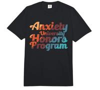 Anxiety University Honors Program Comfort Colors Adult Heavyweight T-Shirt
