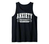 Anxiety University Honors Program Funny College Humor Tank Top