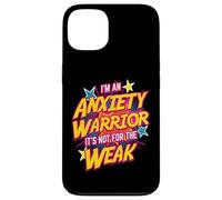 Anxiety Warrior Bold Empowering Quote Case for iPhone 13