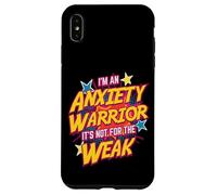 Anxiety Warrior Bold Empowering Quote Case for iPhone XS Max