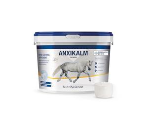 AnxiKalm Compete Equine Calming Supplement - L-Tryptophan, Magnesium for Stress Relief - Competition Safe Powder for Horses & Ponies - Supports Focus, Nerve Health, & Anxiety Reduction - 3kg