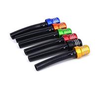 AnXin Breather Hose Gas Fuel Tank Cap Vent Hose Tube CNC Universal for ATV Quad CRF YZF RMZ KLX DRZ Pit Dirt Bike Motorcycle Aluminum Fuel 6pcs Colorful