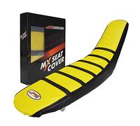 AnXin DRZ400 Seat Cover,Dirt Bike Seat Cover Gripper Soft Rubber for DRZ400 DRZ400E DRZ400S DRZ400SM All Year Yellow