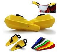 AnXin Motorcycle Brush Universal Handguards Hand Brush Guards Protector For RM RMZ DRZ 85 125 250 300 RMZ250 Motorbike Motocross Dirt Bike (Yellow)
