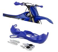 AnXin Motorcycle Handguards Aluminum Hand Guards Universal For 7/8" And 1 1/8" Brush Bar For off Road ATV Motocross Dirt Bike Enduro -Blue