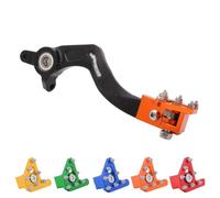 AnXin Motorcycle Rear Brake Pedal Foot Lever for 125 144 150 200 250 300 350 400 450 500 530 SX XC EXC SXS SMR SXF XCR TE FE TC FC 125 250 300 - Orange