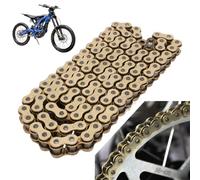 AnXin Sur Ron S/X Drive Chain, 112 Links Iron Roller Chain for Sur Ron Electric Bike
