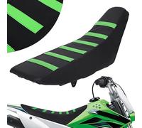 AnXin Universal Motorcycle Gripper Seat Cover Rubber Soft Skin Covers Fit for Most of Dirt Bike Such as SX CRF KXF RM YZ YZF KLX 125 250 150 200 250 350 450 Dirt Pit Bike Off Road Green