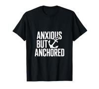 Anxious But Anchored Christian Anchor Faith T-Shirt