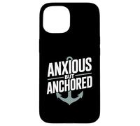 Anxious But Anchored Christian Inspirational Hope Case for iPhone 15