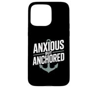 Anxious But Anchored Christian Inspirational Hope Case for iPhone 15 Pro Max